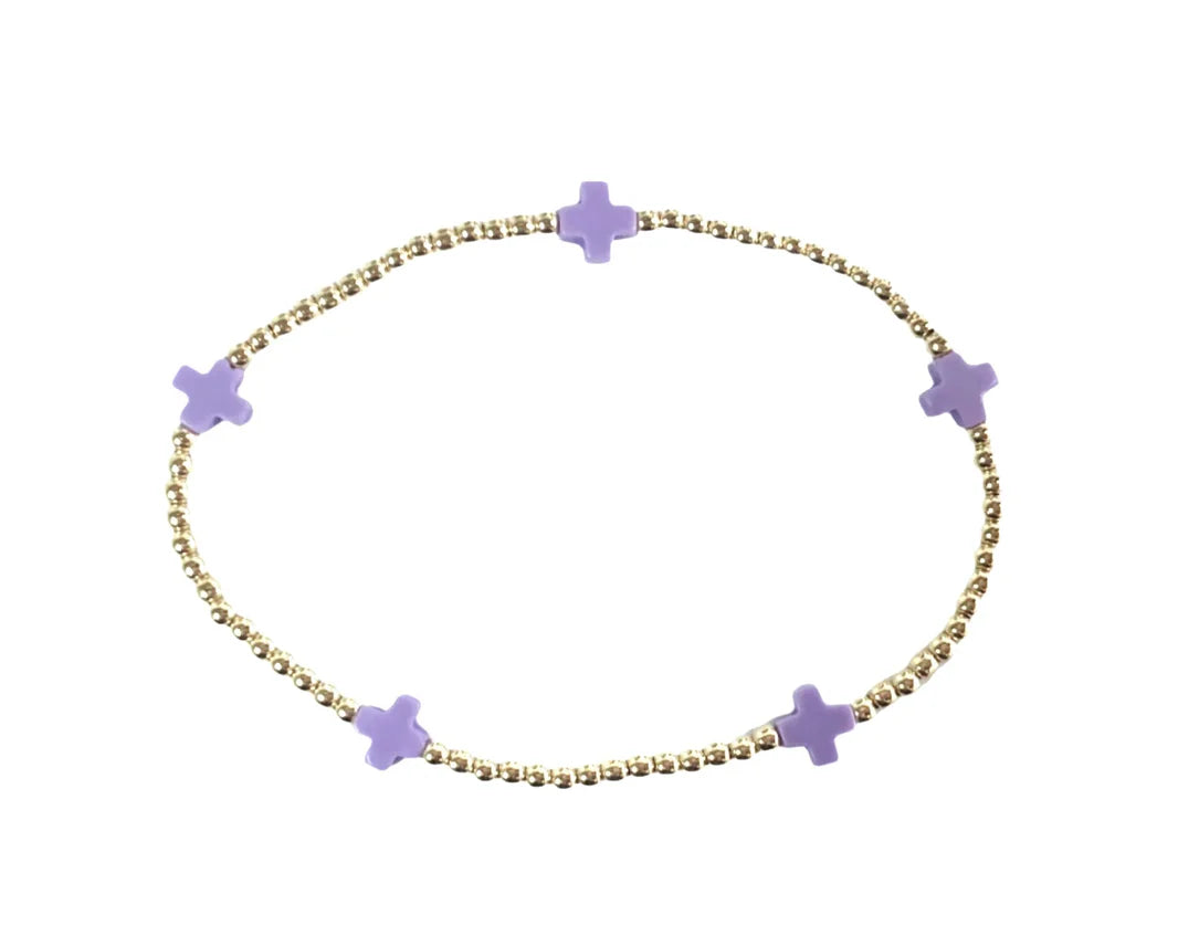 Egirl Sm Cross 2mm Bracelet