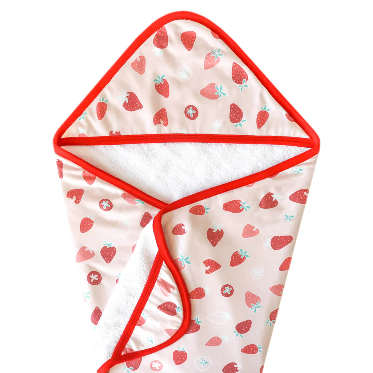 Strawberry Hooded Towel