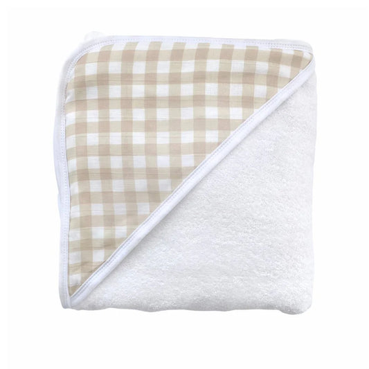 Gingham Hooded Towel