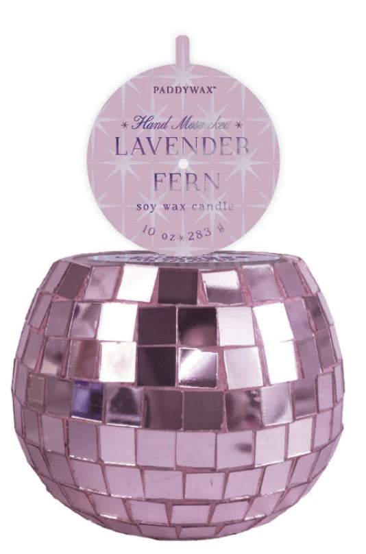 Disco Ball Candle w/ Lid
