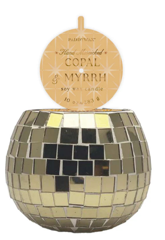 Disco Ball Candle w/ Lid