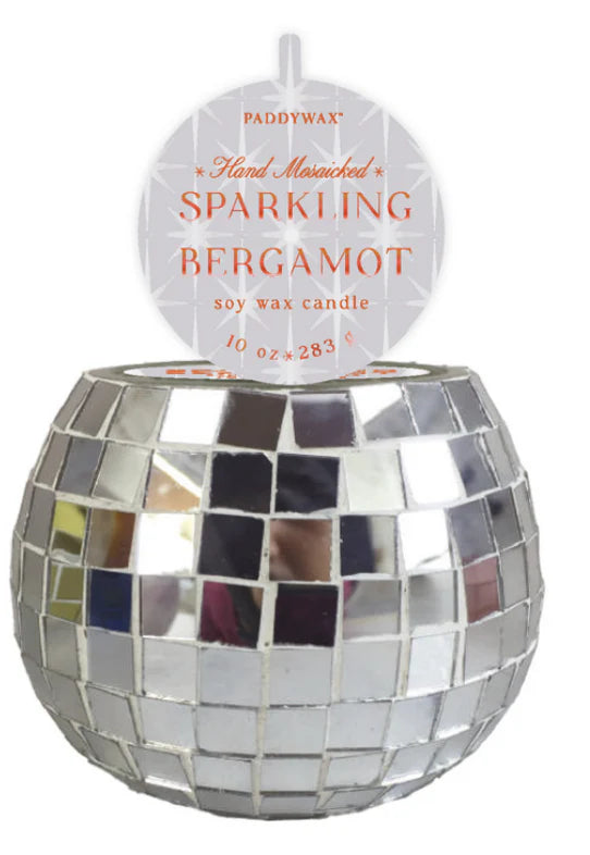 Disco Ball Candle w/ Lid