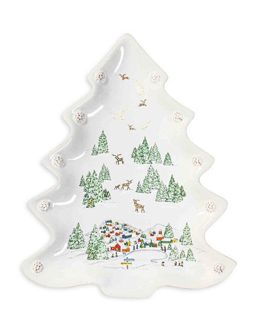 North Pole Small Tree Tray