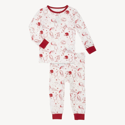 White Game Day Jammies