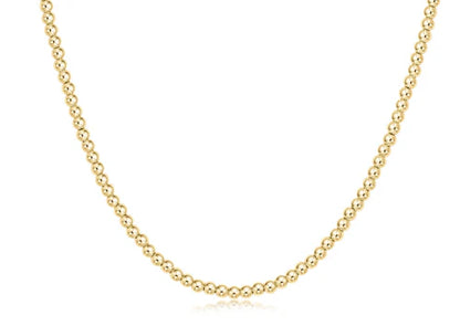 15" Choker Classic Gold 3Mm