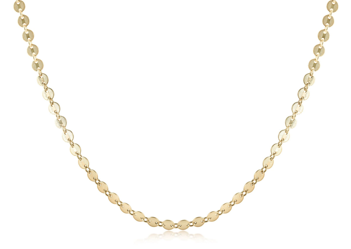 15" Choker Infinity Chic Gold Chain