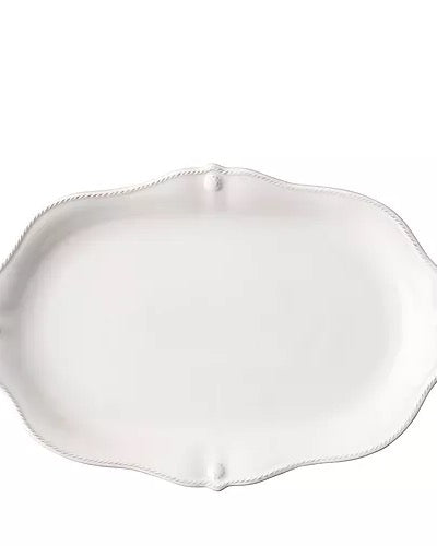 B&T Whitewash 16" Platter New
