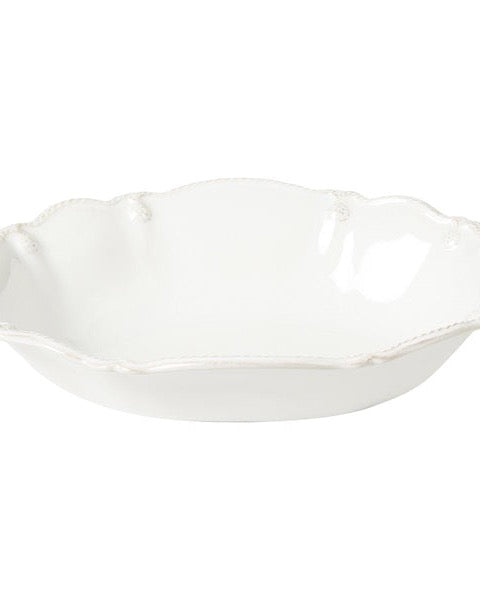 White B&T Sm Oval Serving Bowl