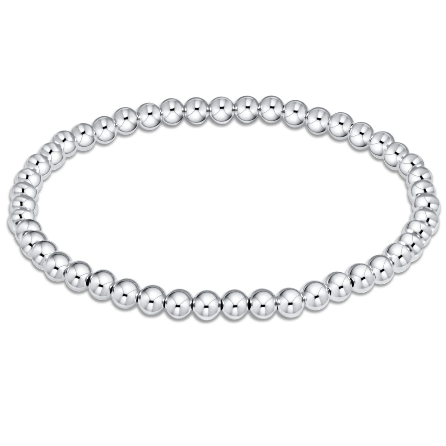 Classic Sterling Beaded Bracelet
