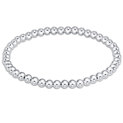 Classic Sterling Beaded Bracelet