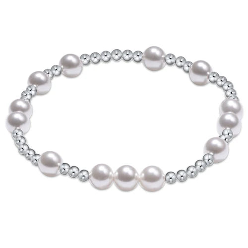 Hope Unwritten Pearl Sterling Bracelet