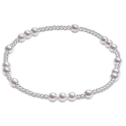 Hope Unwritten Pearl Sterling Bracelet