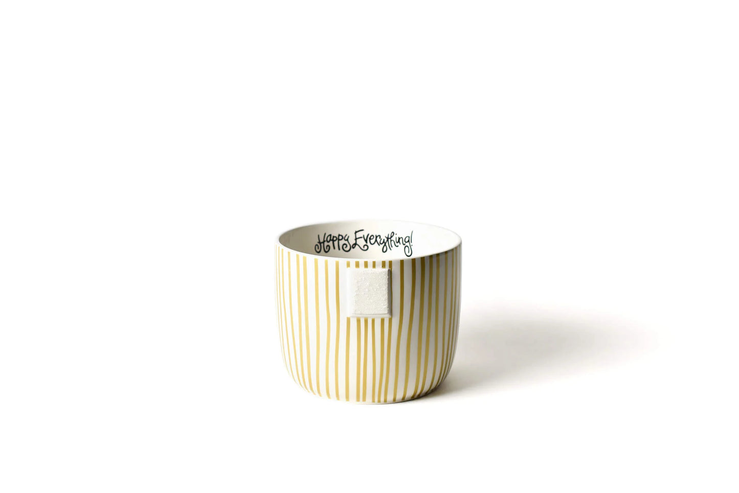 Gold Stripe He Mini Bowl