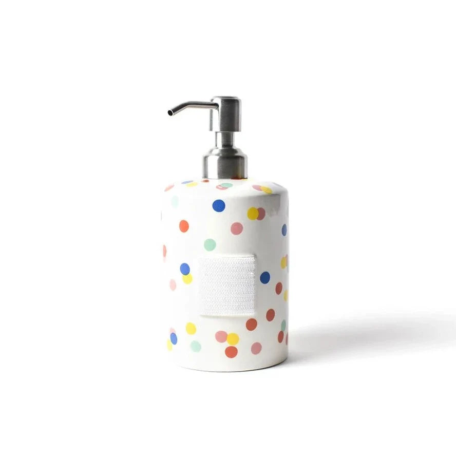 Happy Dot Cylinder Soap Pump