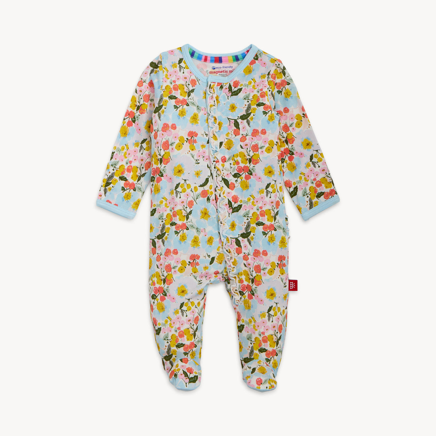 Seraphina Modal Footie w/ Ruffles