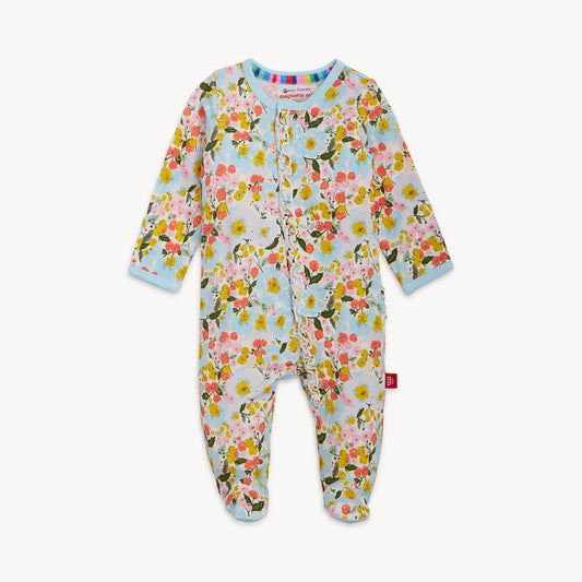 Seraphina Modal Footie w/ Ruffles