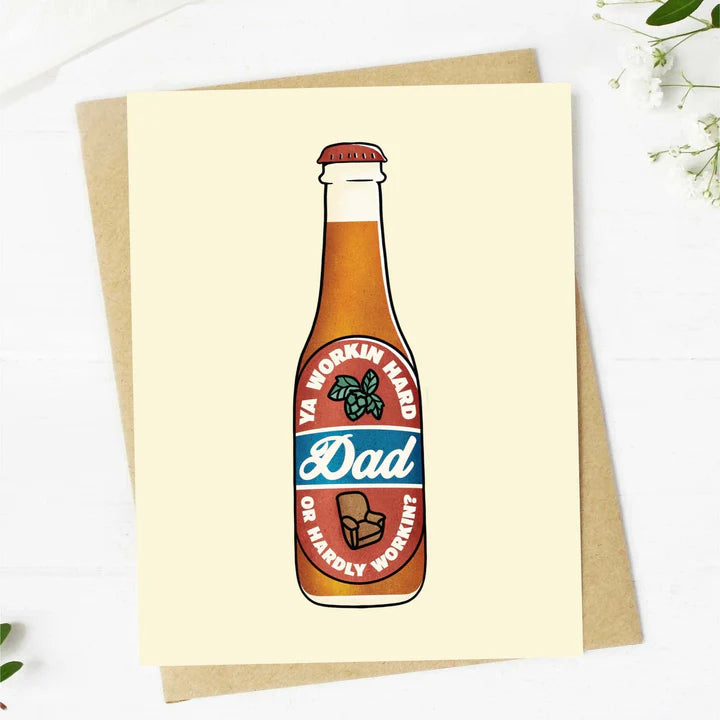 Dad Beer Card