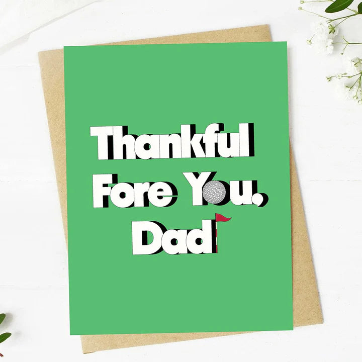Thankful Fore You Dad Card