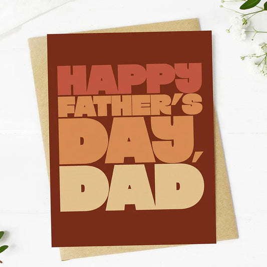 Happy Father's Day, Dad Greeting Card