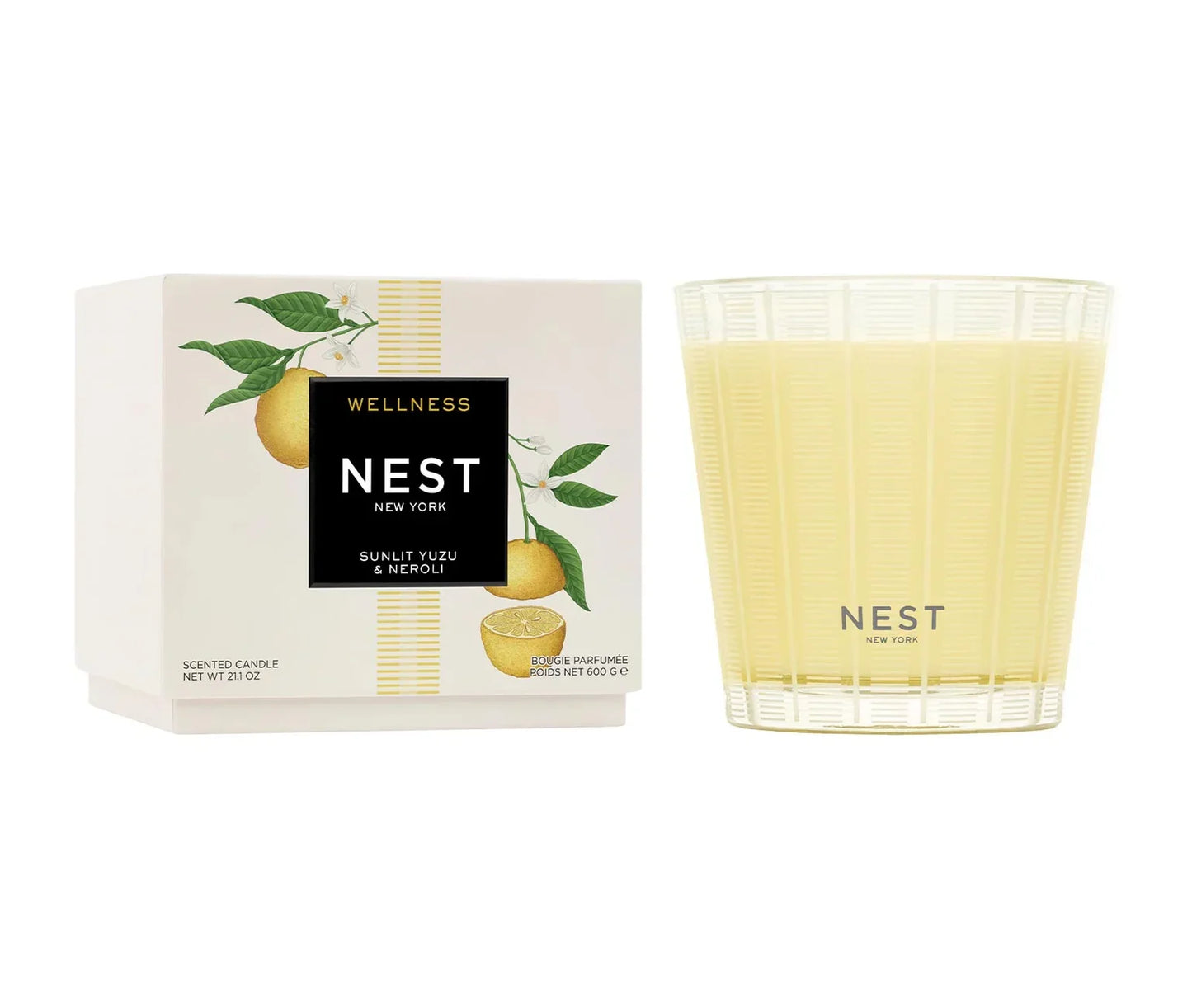 Sunlit Yuzu & Neroli 3 Wick Candle