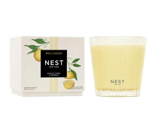 Sunlit Yuzu & Neroli 3 Wick Candle