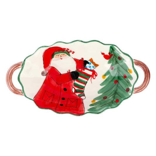 OSN Oval Scallop Handle Bowl