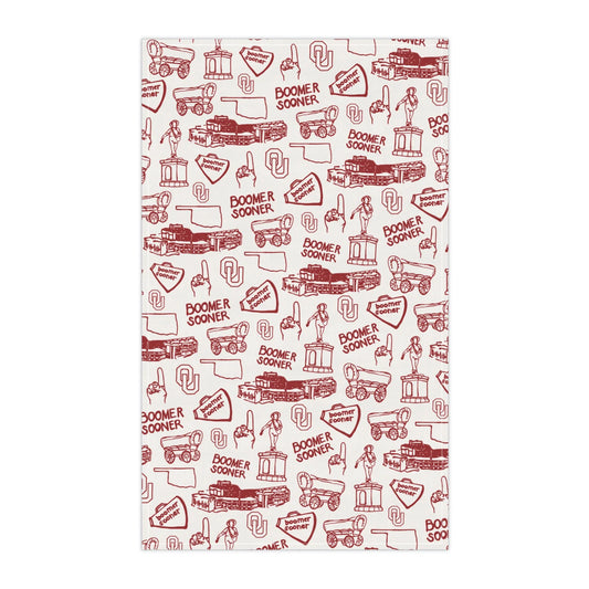 OU Dishtowel