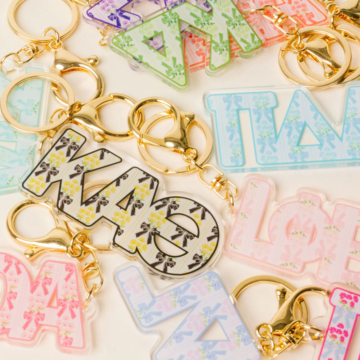 Sorority Acrylic Keychain