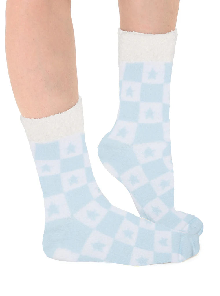 Star Warm Plush Socks