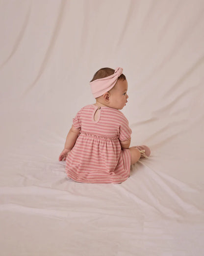 Annie Dress Pink Stripe