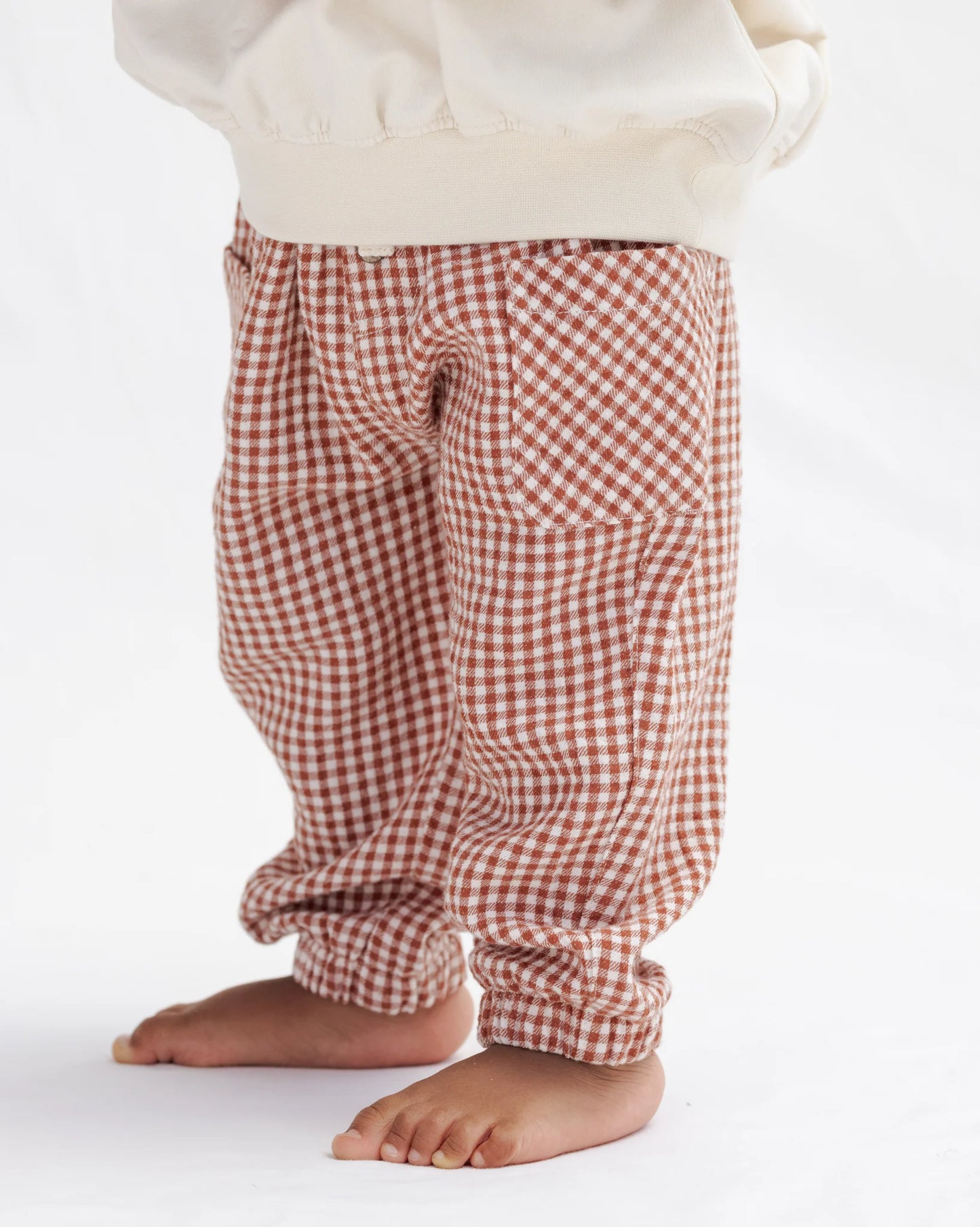 Gingham Luca Pant