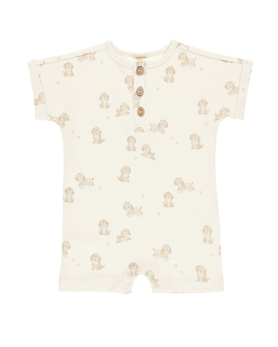 Puppies Short Sleeve One Piece