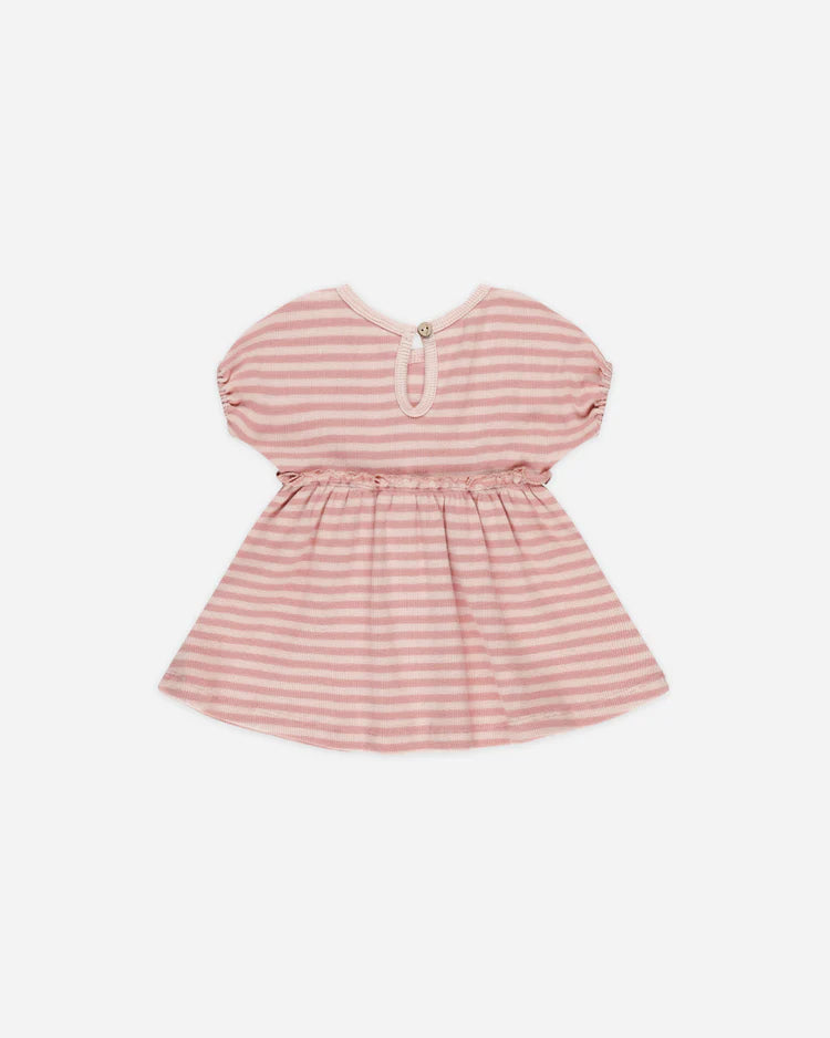 Annie Dress Pink Stripe