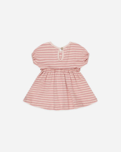 Annie Dress Pink Stripe
