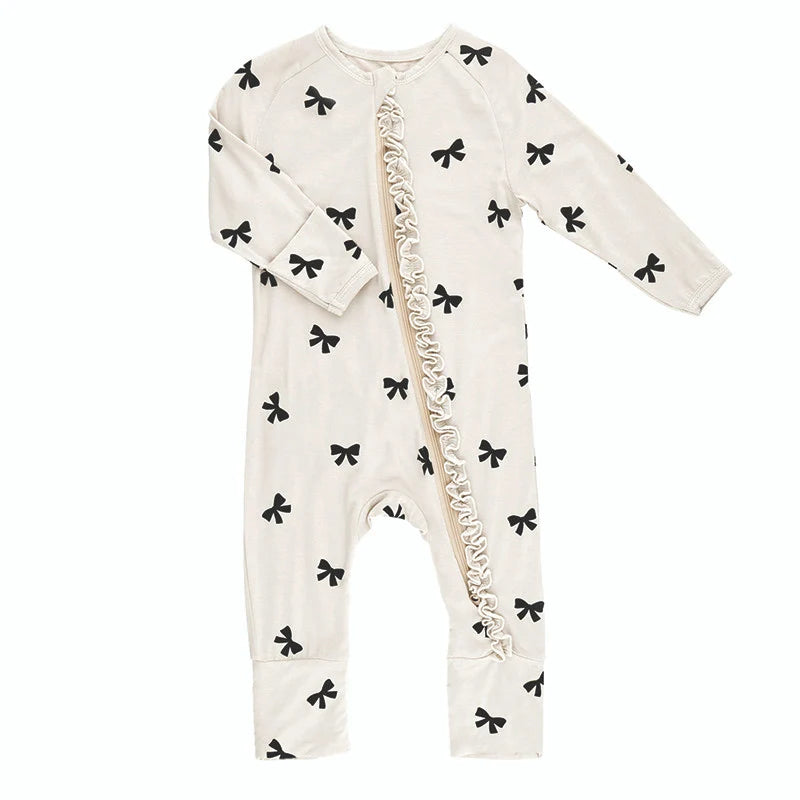 Bow Cozy Romper
