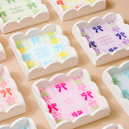 Sorority Scallop Trinket Tray