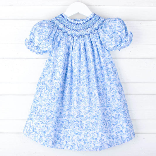 Bella Blue Floral Dress