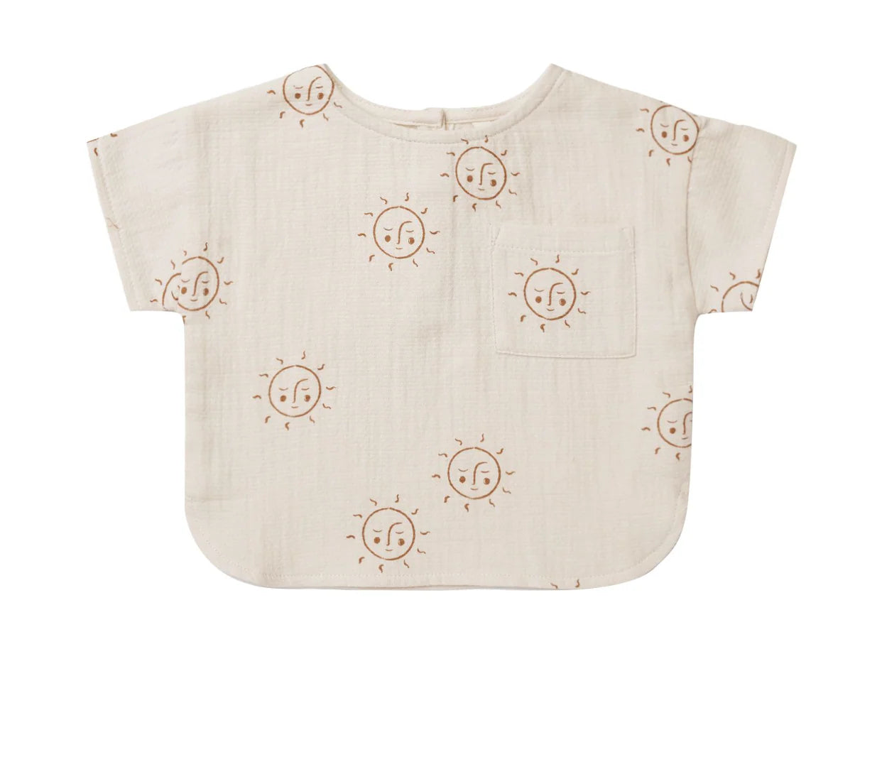 Suns Woven Boxy Top