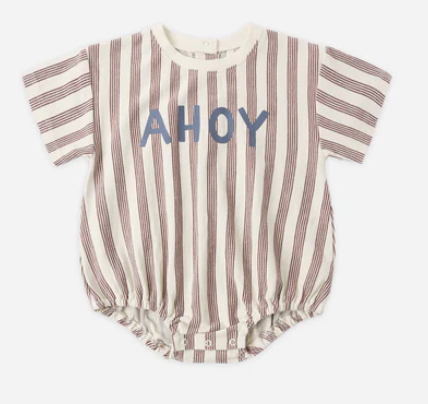 Ahoy Relaxed Bubble Romper
