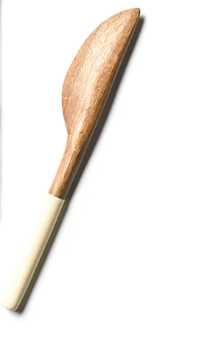 Ecru Slim Wood Slim Knife
