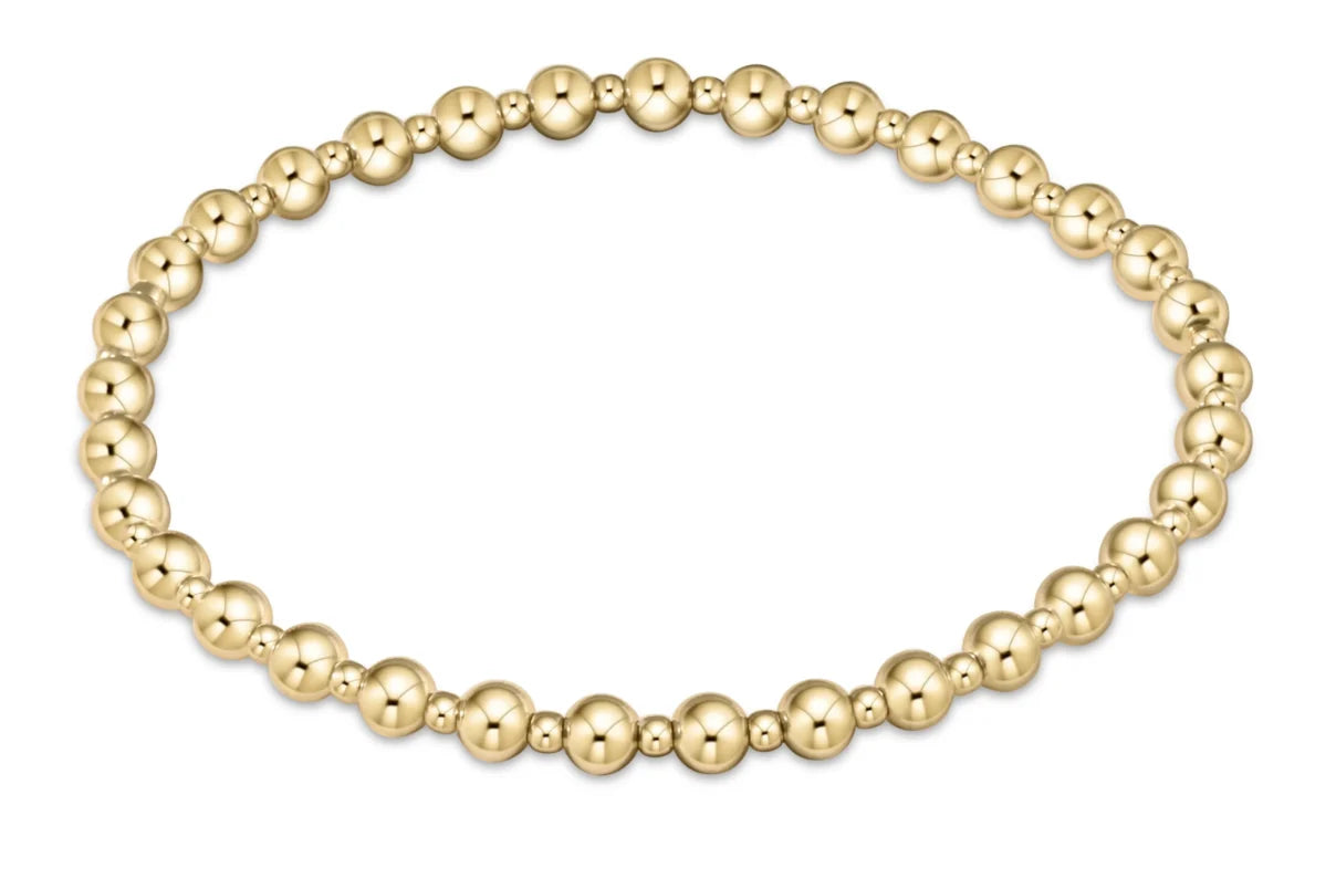 Grateful Gold 3mm Bracelet