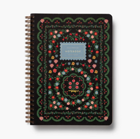 Rosette Spiral Notebook