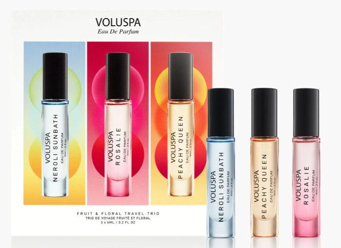 Fruit & Floral Travel Trio Fragrance