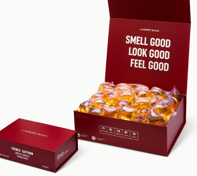 French Saffron Laundry Pods