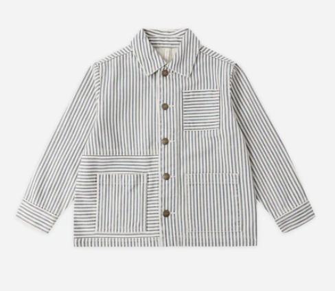 Railroad Stripe Denim Jacket