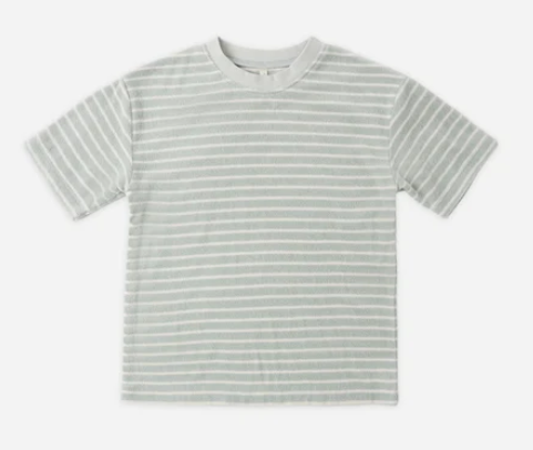 Seafoam Stripe Terry Set