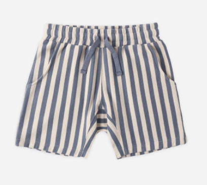 Marine Stripe Relaxed Short