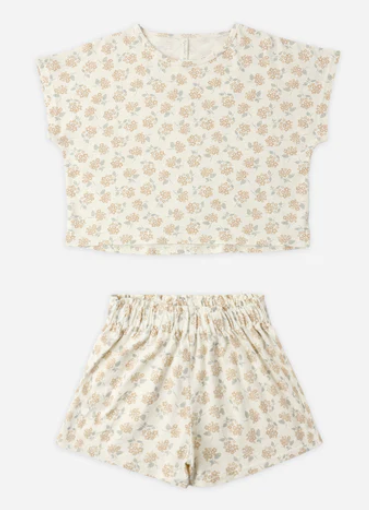 Yellow Ditsy Reagan Set