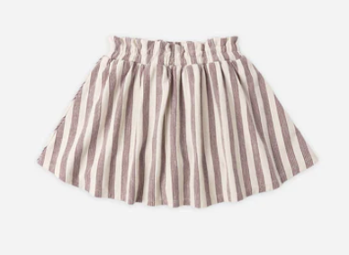 Brown Stripe Sasha Skort