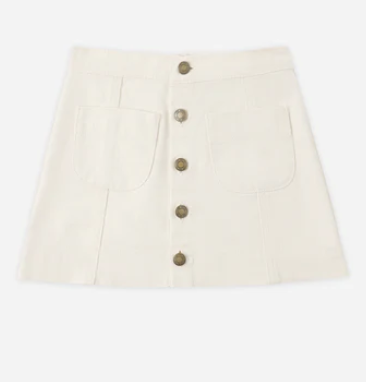 Natural Denver Mini Skirt